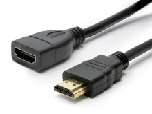 30cm HDMI Extension Cable (Type-A Male to Female)