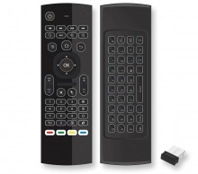 Wireless Air Mouse & Keyboard Remote Control (Windows, Mac, Android, Linux)
