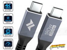 50cm Avencore Platinum Series USB Type-C 180W Cable (20Gbps, 20V/9A, 4K/60Hz) (Thumbnail )