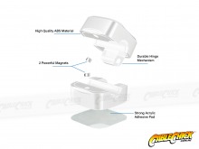 Magnetic Cable Clips (Set of 2 - White) (Thumbnail )