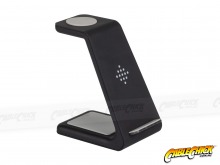 Phone, Watch & Earbuds 3-in-1 Wireless Qi Charging Station by Hyperian (For Android Devices) (Thumbnail )