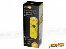 4-in-1 Emergency Dynamo Torch with Radio, Siren and USB Phone Charging (Thumbnail )