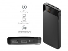 Cygnett 10000mAh Triple-Device Power Bank with USB-C (15W USB-C + 2x USB-A) (Thumbnail )