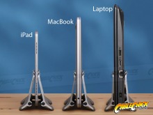 Gravity Locking Universal Vertical Laptop Stand (Thumbnail )