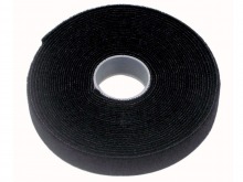 10m Reel of Hook-and-Loop Cable Tie - Black