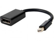 15cm Mini-DisplayPort to DisplayPort Cable Adapter (Male to Female) - Thunderbolt 2 Compatible