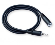 1.5m TRRS 2.5mm Extension Cable (4-Pole, Male to Female)