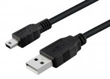 1.5m USB 2.0 Hi-Speed Cable (A to Mini-B 5 Pin)