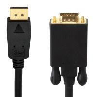 1.8m DisplayPort (Male) to VGA (Male) Cable