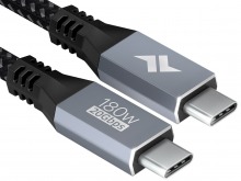 1m Avencore Platinum Series USB Type-C 180W Cable (20Gbps, 20V/9A, 4K/60Hz)