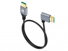 1m RIGHT Facing HDMI Right-Angled 8K/60Hz Cable (HDMI 2.1 / 48Gbps)