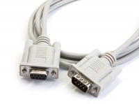 2m DB9 Serial Extension Cable (DB9 Male to Female)
