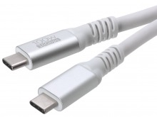 2m USB-C Cable (USB 3.2 Gen1 - 5Gbps, 100W PD, 4K/60Hz) - WHITE