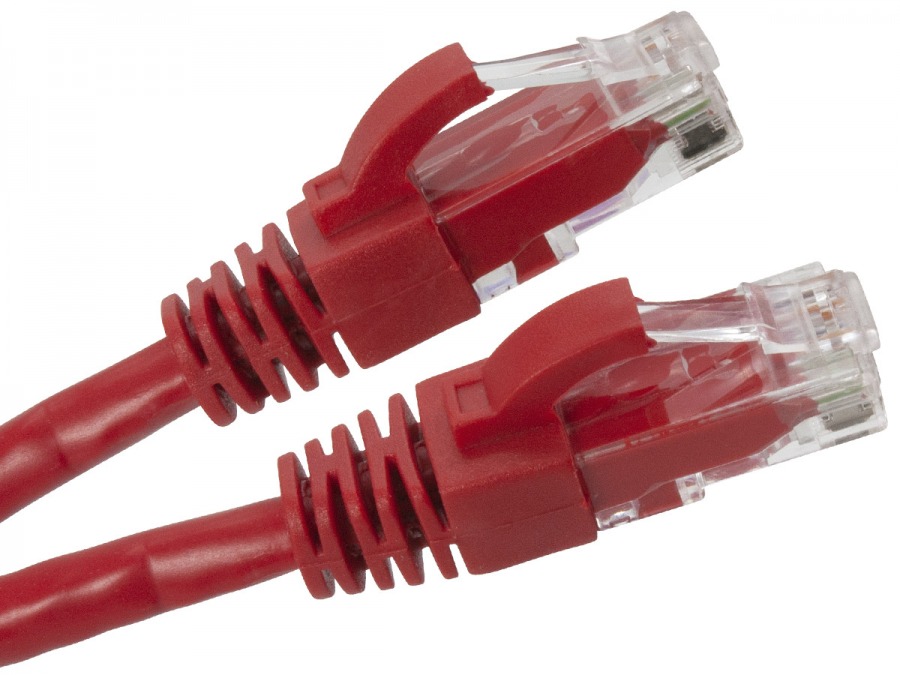 3m CAT6 RJ45 Ethernet Cable (Red)