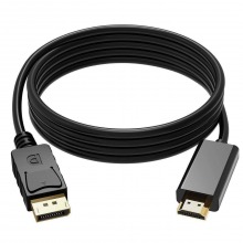 3m DisplayPort (Male) to HDMI (Male) Cable