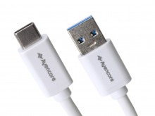 Avencore 0.5m SuperSpeed USB Type-A to Type-C Cable (USB 3.0 5Gbps - White)