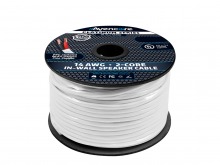 Avencore 25m Platinum Series In-Wall 14AWG 99.98% OFC Speaker Cable (2-Core)