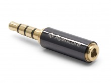 Avencore 4-Pole TRRS 2.5mm (Female) to 3.5mm (Male) Adapter