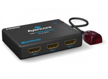 Avencore Halon Series 5-Port HDMI Switch with Remote & IR Receiver (1080p 3D + UHD/30Hz)