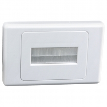 Brushed Entry Wall Plate