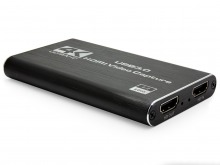 USB 3.0 HDMI Capture & Recording with Passthrough (4K/30Hz Input, 1080p/30Hz Capture)