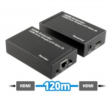 HDMI Extender Over Single CAT6 Network Cable (1080p up to 120m with IR Extender)