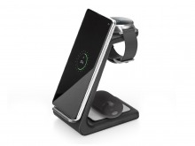 Phone, Watch & Earbuds 3-in-1 Wireless Qi Charging Station by Hyperian (For Android Devices)