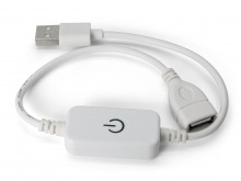 In-Line USB On/Off Switch (Power Only - WHITE)