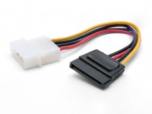 Internal Molex Power to Serial ATA Power Cable (SATA 2 / SATA 3 Compatible)