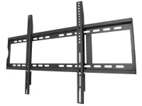 Premium Low-Profile TV Wall Mount Bracket - 100kg (Black)