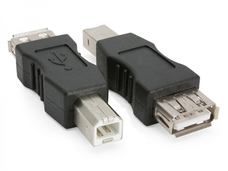 USB (Female) to Type-B | USB A-B Adapter