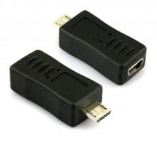 USB Adaptor Mini-B 5-Pin Female to Micro USB Male